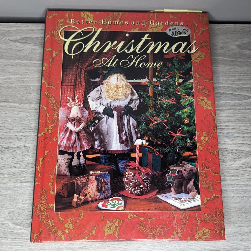 Christmas at Home by Better Homes and Gardens Edition Hard Cover Book